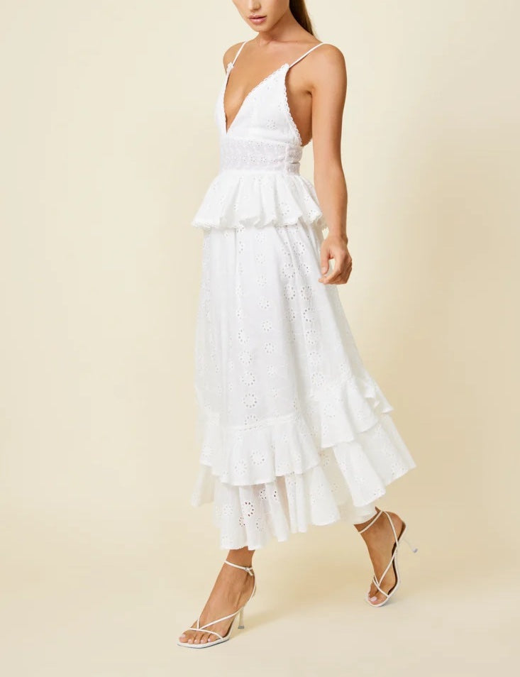 White Lotus Dress