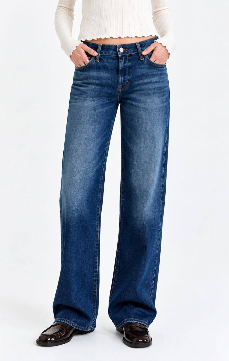 Daze Keeper Low Rise Straight Jean-Daze-D00017060