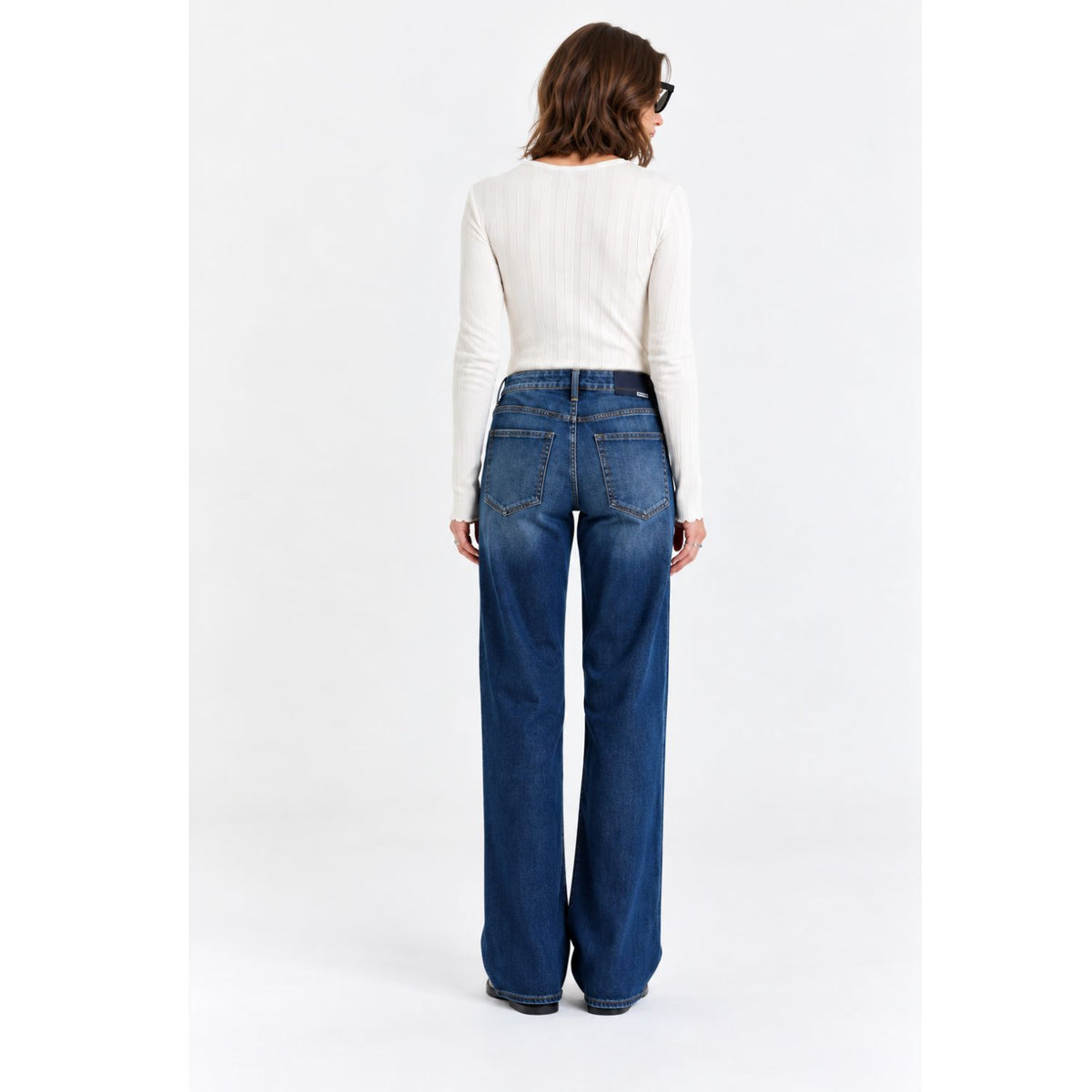 Daze Keeper Low Rise Straight Jean-Daze-D00017060