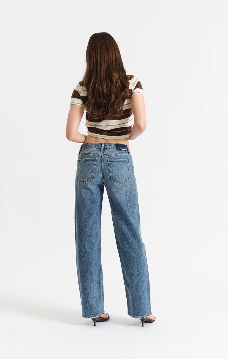 Daze Keeper Low Rise Straight Jean-Daze-D00017060