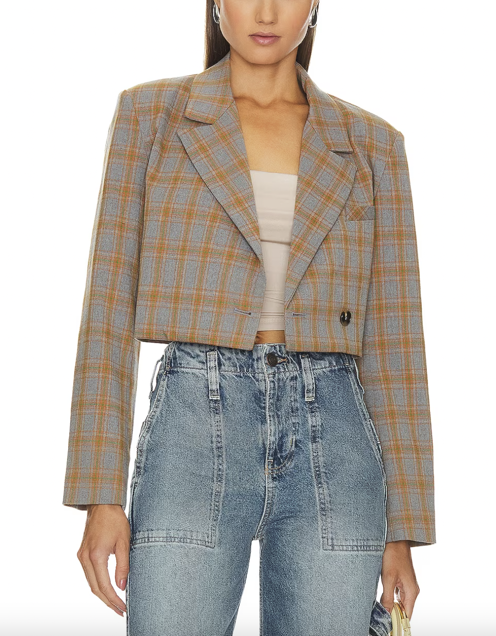 Steve Madden Rupi Cropped Blazer