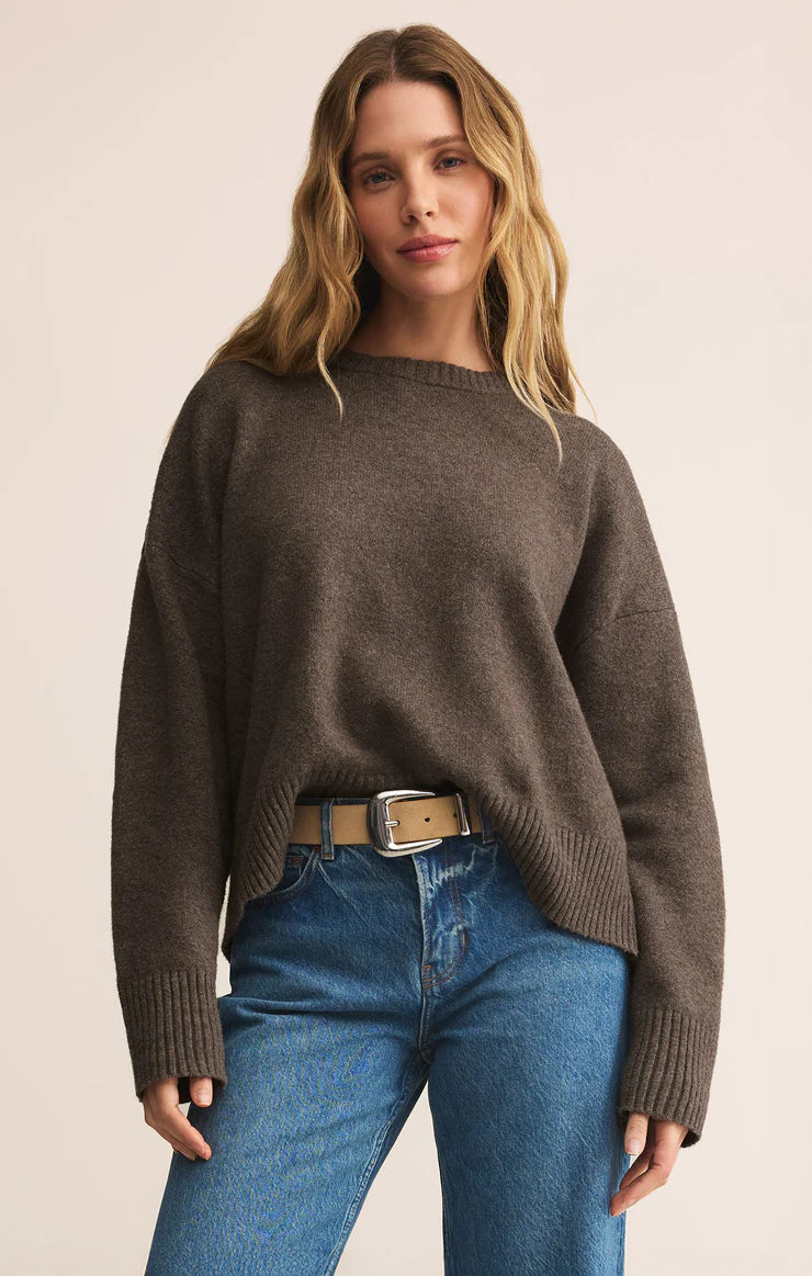 Crew neck
Long sleeve
Midweight
Heavy soft wash
z supply
cirrus sweater