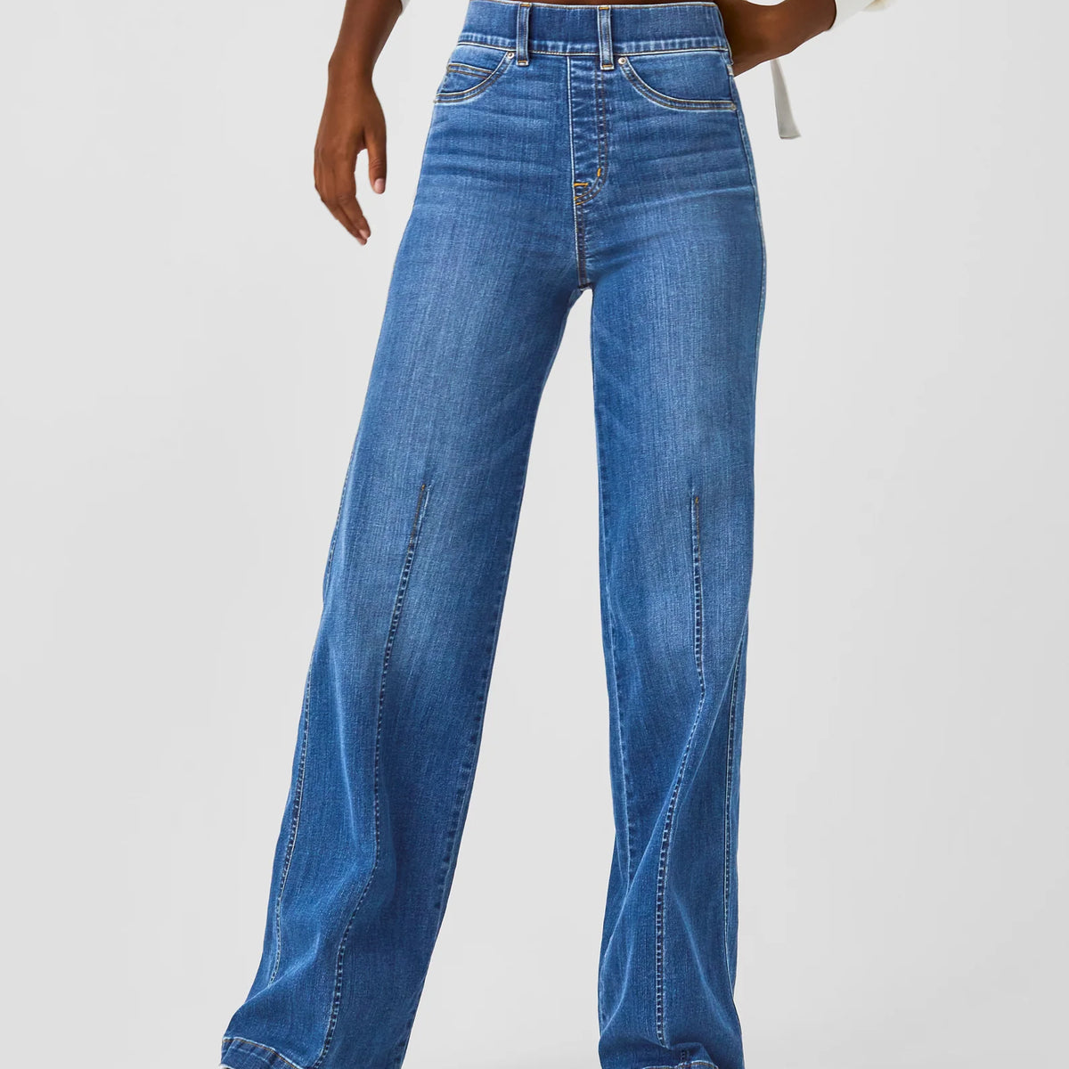 Spanx Front Seam Wide Leg Jean – Whim