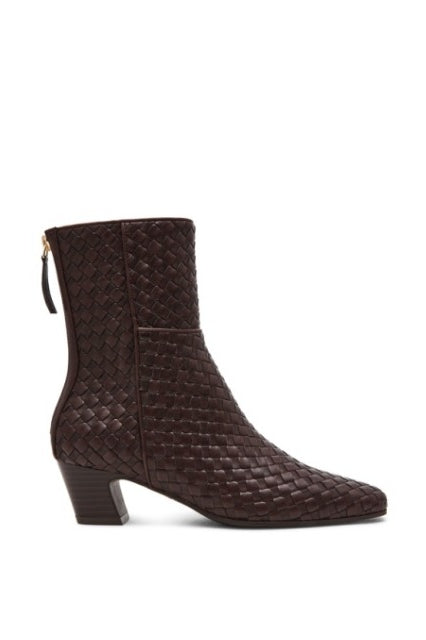 DV Starzy Bootie in Brown, side view.