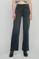 hidden wide leg logan high rise dad jean