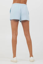 Vintage Havana Cloud Fleece Shorts Sailboat Blue. These super soft Cloud Fleece Shorts are a must have for everyday, perfect for hanging out at home or&nbsp;running errands, the elastic waist and soft fabric make it the most comfortable choice.