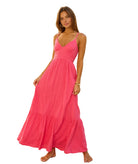 women’s maxi dress, v neck maxi dress, ruched bodice maxi dress, tiered maxi dress, boutique women’s dresses, vacation maxi dress, wedding guest dress, summer occasion dress, flowy maxi dress, feminine long dress