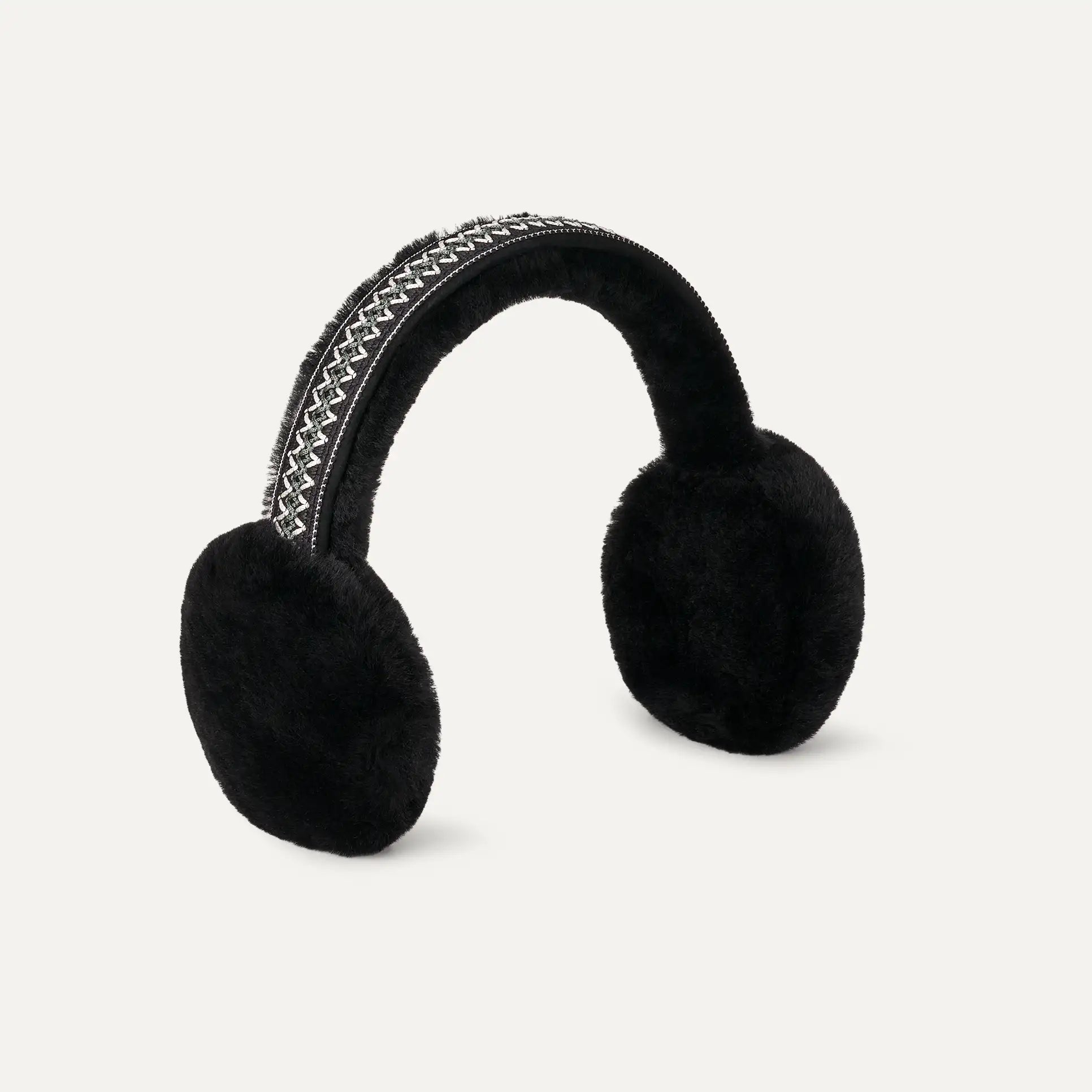 UGG Black Plush Earmuffs UGG Black Earmuffs products for sale | eBay main image 2