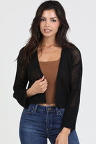 lightweight open cardigan women, cropped open cardigan women boutique style, layering cardigan women, lightweight knit shrug women, casual layering sweater women, boutique cardigan for everyday wear, relaxed fit cardigan women, minimalist layering piece women, chic lightweight sweater women, effortless boutique fashion cardigan