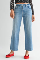 Just Black Denim Petite Slim Wide Leg