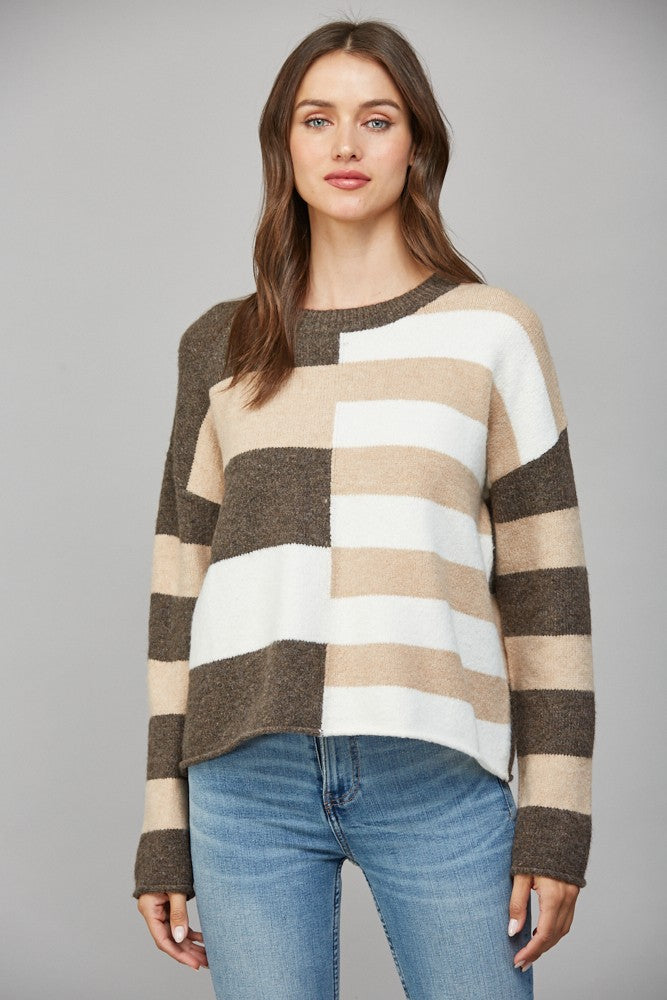 striped sweater
women’s knit sweater
cozy fall sweater
casual chic sweater
long sleeve knit top
layering sweater women
boutique sweater top
soft knit pullover
everyday sweater style
neutral striped sweater
fall fashion essentials
women’s casual knit
