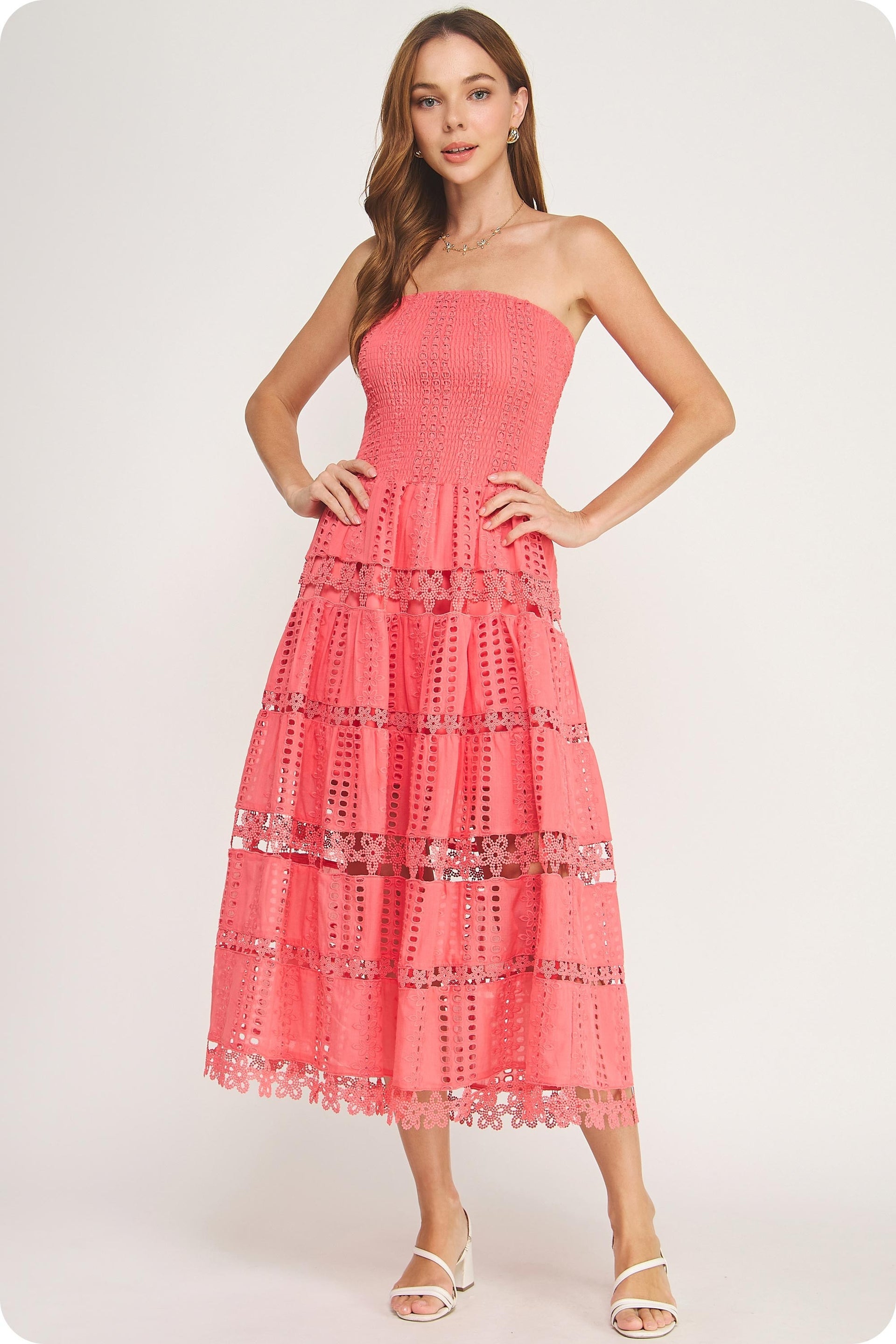 lace tube dress Jillian
