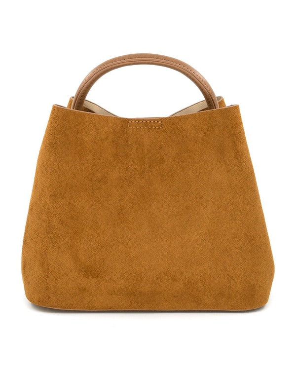 BC Handbags Lucia Bag in Tan, front view