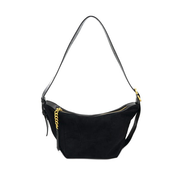 BC Handbags Terra Bag in Black, front view
