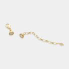 OMG blings Magnetic Extender in Gold, magnetic clasp detail