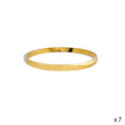 OMG blings 7pc Water Resistant Bangle Set in Gold, single bangle detail