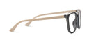 Dante Glasses Black Taupe. Do your thing in Dante and let the soft square shape emphasize your eyes. Flashy and fashionable touches like metal wraparound pins and a unique color accent across the top complete the timeless look.
