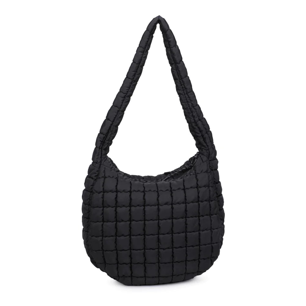 Sol & Selene Revive Tote Black. Revive your style with the Revive Tote. Crafted with utmost attention to detail, this chic and versatile bag combines functionality with a trendy design. Elevate your look and carry all your essentials in style with this must-have bag.