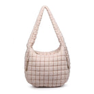 Sol & Selene Revive Tote Cream. Revive your style with the Revive Tote. Crafted with utmost attention to detail, this chic and versatile bag combines functionality with a trendy design. Elevate your look and carry all your essentials in style with this must-have bag.