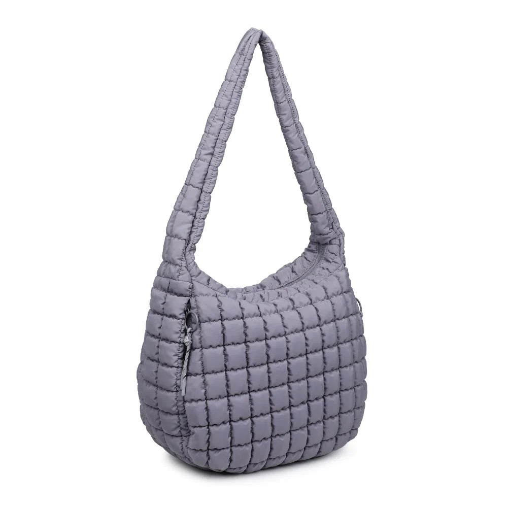Sol & Selene Revive Tote Grey. Revive your style with the Revive Tote. Crafted with utmost attention to detail, this chic and versatile bag combines functionality with a trendy design. Elevate your look and carry all your essentials in style with this must-have bag.