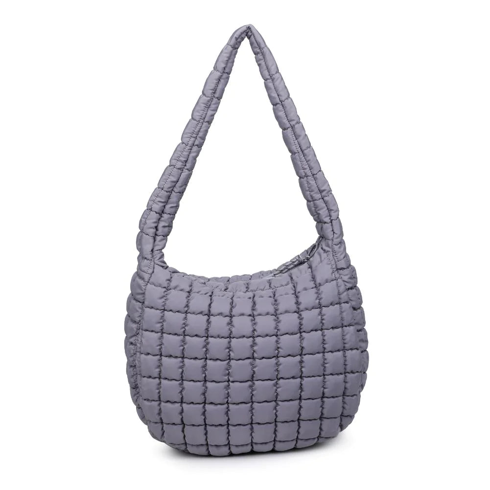 Sol & Selene Revive Tote Grey. Revive your style with the Revive Tote. Crafted with utmost attention to detail, this chic and versatile bag combines functionality with a trendy design. Elevate your look and carry all your essentials in style with this must-have bag.