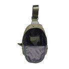 Sol and Selene Rejuvenate Sling Backpack Olive. The fashion-forward companion that fits right into your athleisure aesthetic. This nifty nylon number, showcasing a quilted design, packs style, and functionality into one neat, zippered package. So, you carry the essentials hands-free while looking effortlessly cool.