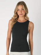 seamless boat neck tank