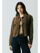 suede jacket, cropped jacket, women’s jacket, fall jacket, lightweight outerwear, chic jacket, classic jacket for women, casual jacket, modern layering piece, fall outfit, women’s fashion, versatile outerwear, wardrobe essential, suede outerwear, street style jacket, elevated basics, trendy fall jacket, shacket alternative, soft suede jacket, must have fall piece