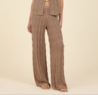 wide leg knit pants, women’s knit pants, lounge pants, resort wear pants, vacation outfit, elevated lounge, matching set pants