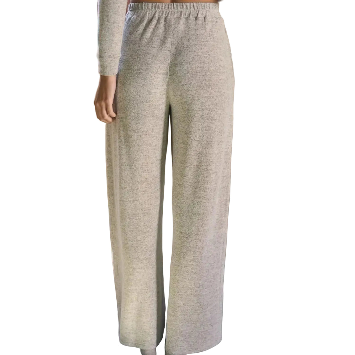 Brushed Knit Relaxed Lounge Pants