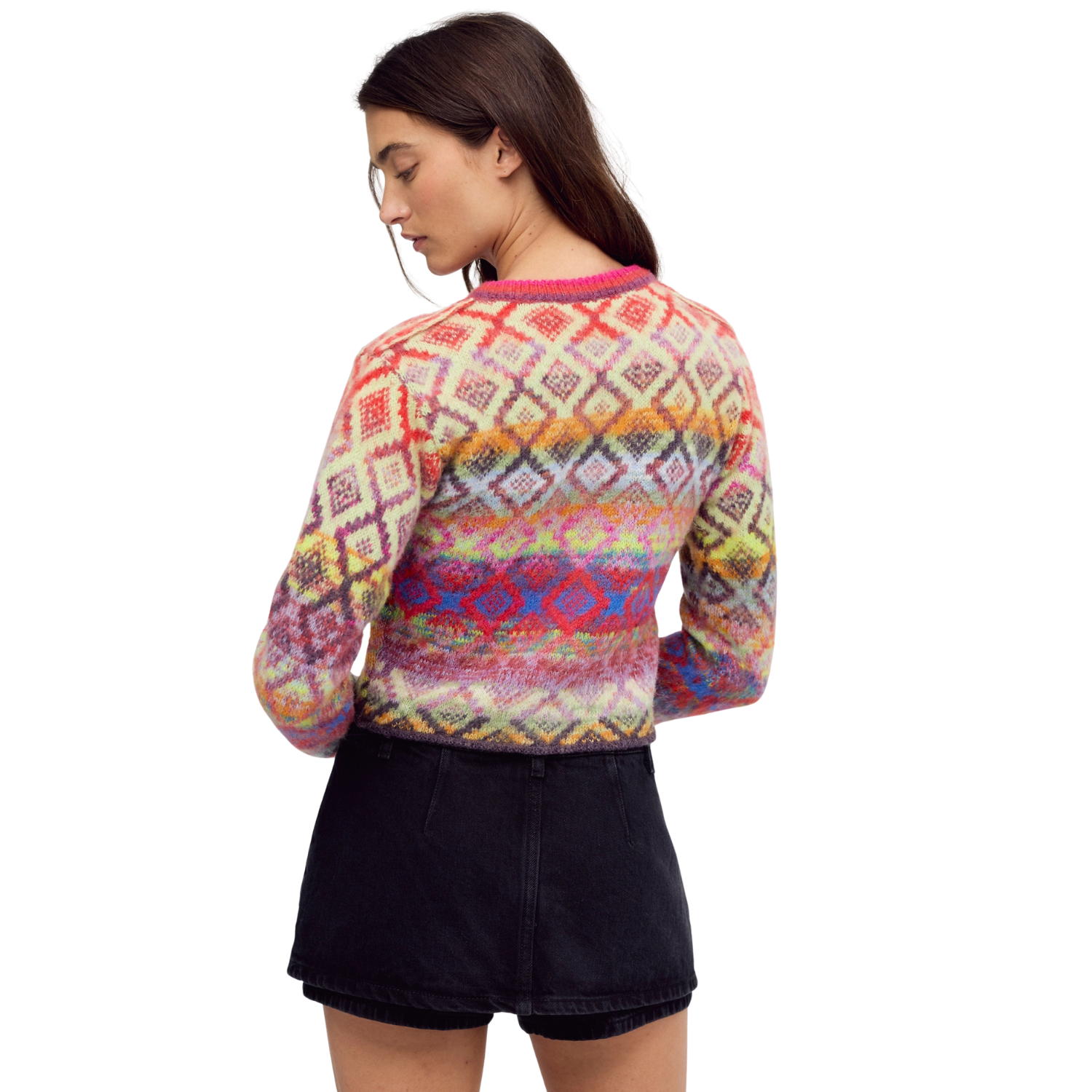 Free People Skye Patterned Cardigan-Free People-FP-OB2672166-6024