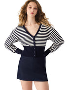 Steve Madden Stripe Lauryn Cardigan