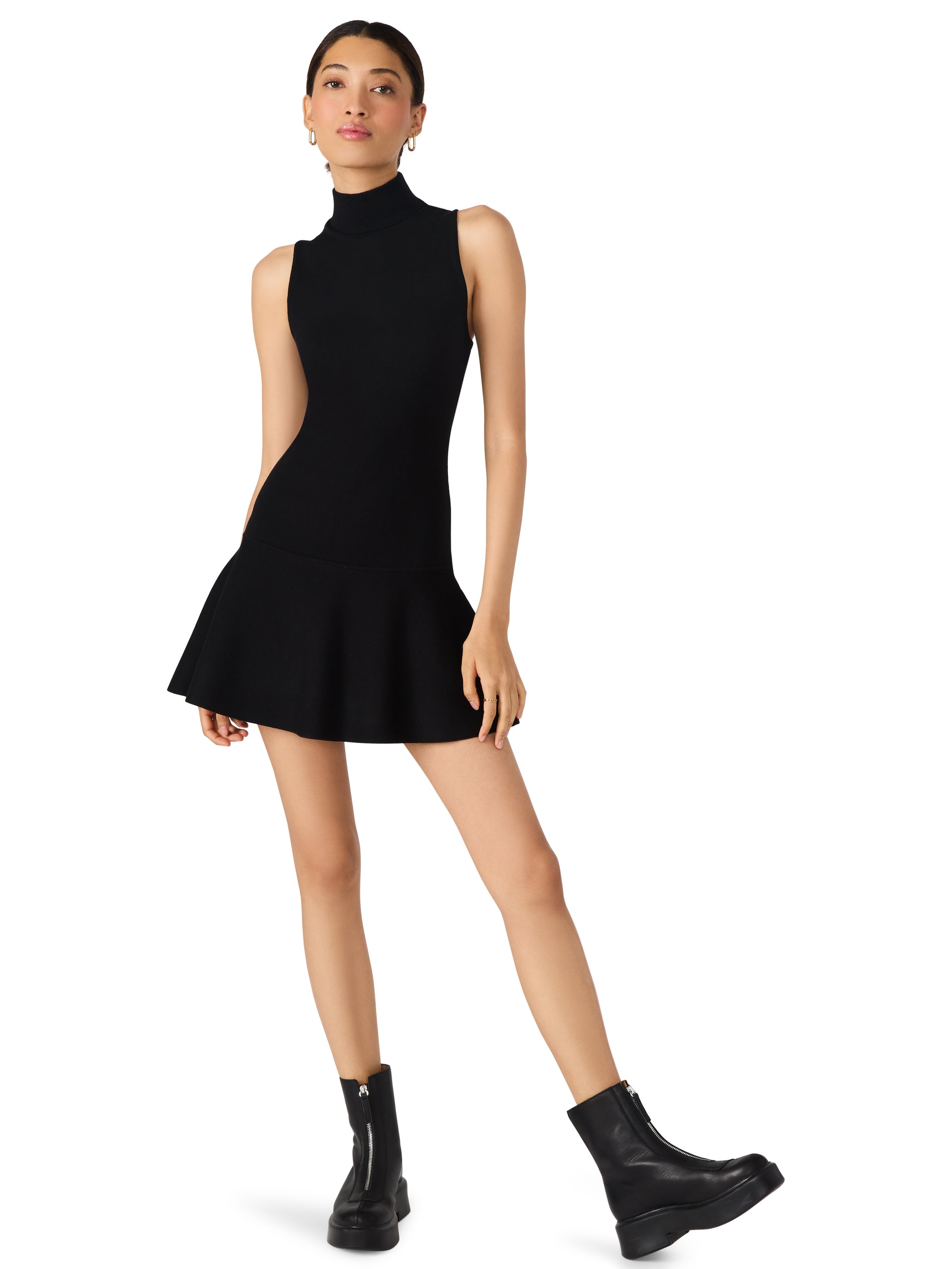Steve Madden Breslin Sweater Dress - XS / Black Steve Madden Breslin Sweater Dress - XS / Black