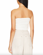 Free People Boulevard Tube White. Timeless in a tube silhouette, this classic top is a true staple in any wardrobe, throw it on with jeans or shorts for an effortlessly cute look.