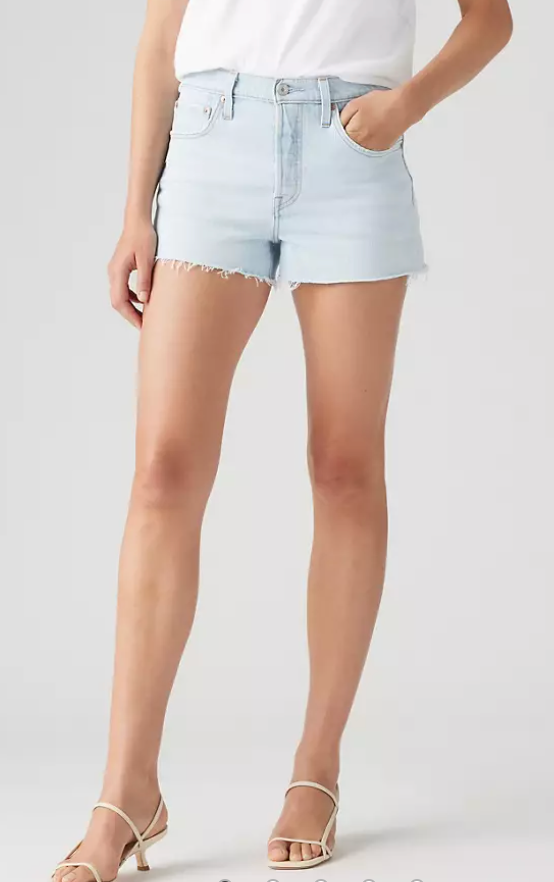 Levi's 501 short blank spot