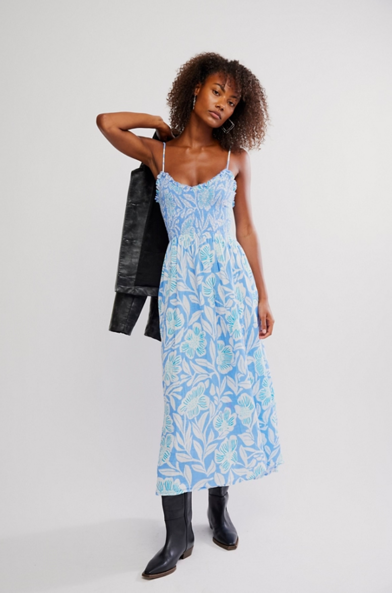 free people sweet nothings midi dress With every intricate stitch, style and sophistication Color:SUNFLOWER C 万邑通淘汰手动Approved