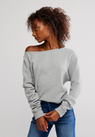 free people jess long sleeve off the shoulder tee shirt
