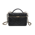 Urban Expressions Snow Crossbody Bag in Black, front view