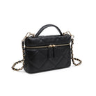 Urban Expressions Snow Crossbody Bag in Black, side view