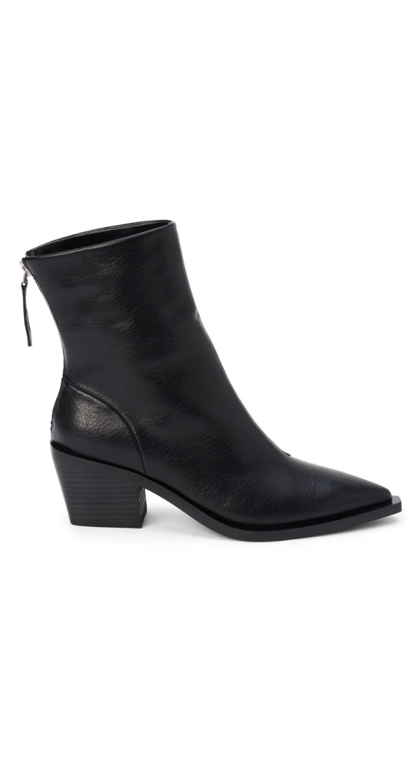 Matisse Matteo Bootie in Black, side view