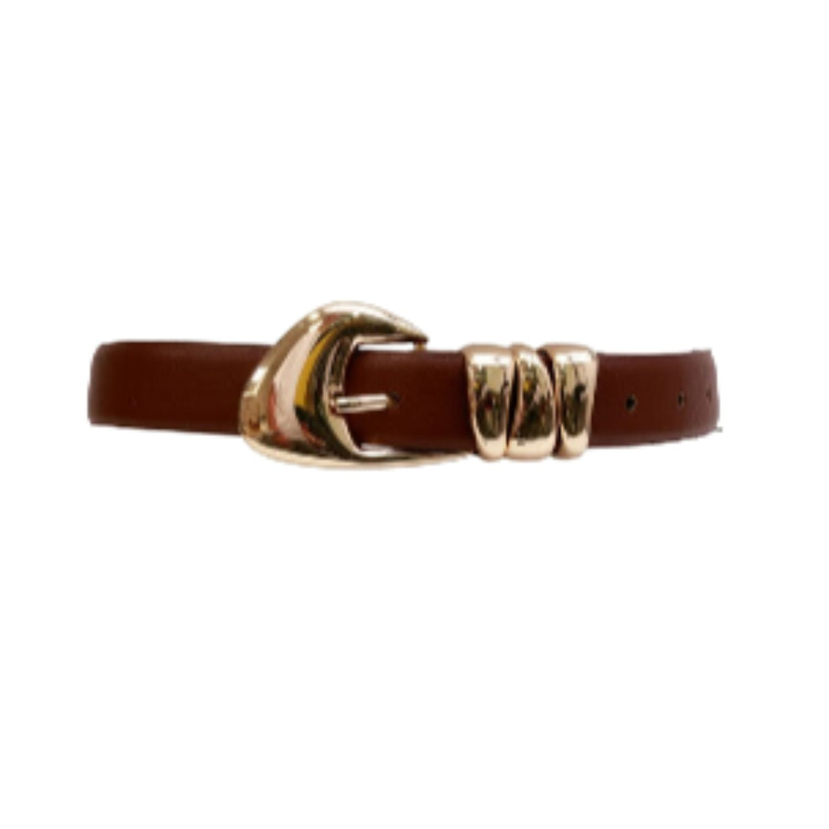 Western Belt With Triple Hardware-Alexakoi-BT302