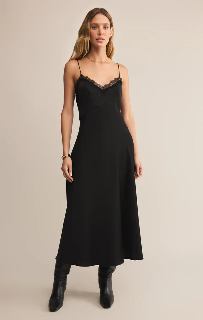 Z Supply after hours midi dress ijn black