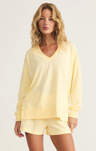 Z Supply Weekender Sweatshirt Yellow