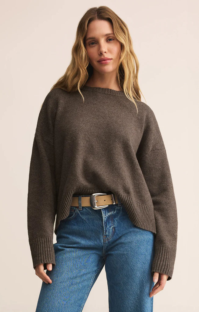Crew neck
Long sleeve
Midweight
Heavy soft wash
z supply
cirrus sweater