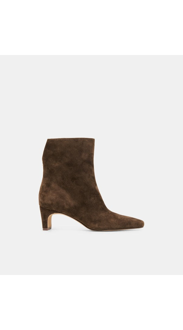 Dolce Vita Bennet Bootie in Espresso Suede, side view