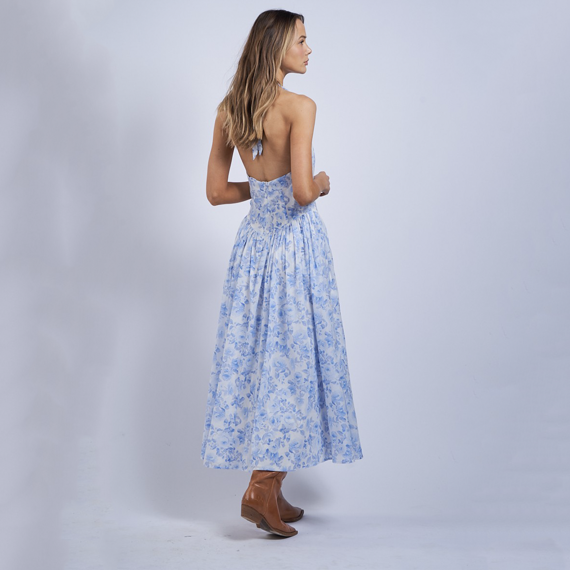 Floral Maxi Dress Whim Floral Maxi Dress Whim