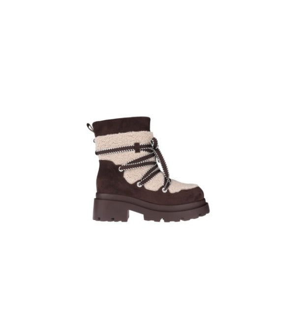 DV DV Blare Winter Boot in Brown, side view