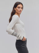 Free People Aspen Thermal in Sand Combo, side view