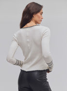 Free People Aspen Thermal in Sand Combo, back view