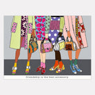 Verrier Friendship Is The Best Accessory greeting card, front view